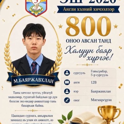  Элсэлтийн ерөнхий шалгалт-2026  | HuduuMN