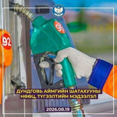 ДУНДГОВЬ АЙМГИЙН ШАТАХУУН ТҮГЭЭЛТИЙН НӨХЦӨЛ БАЙДАЛ | HuduuMN