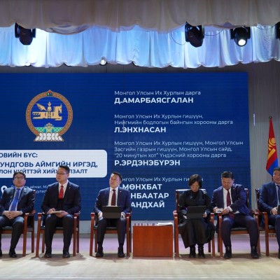 УЛСЫН ИХ ХУРЛЫН ДАРГА Д.АМАРБАЯСГАЛАН ДУНДГОВЬ АЙМАГТ АЖИЛЛАЖ БАЙНА | HuduuMN