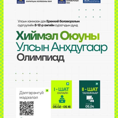 Хиймэл оюуны (AI) Улсын анхдугаар олимпиад болно  | HuduuMN