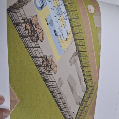 ОНТХО-аар хийгдэх Мандахын тоглоомын талбайн бүтээн байгуулалтын зураг төслийн ажилтай танилцлаа. Аймаг ,сумын ИХ-ын Төлөөлөгч нартаа баярлалаа. ХҮҮХДҮҮД МААНЬ  ШИНЭЛЭГ СКЕЙТБОАРДЫН ТАЛБАЙТАЙ БОЛНО. | HuduuMN