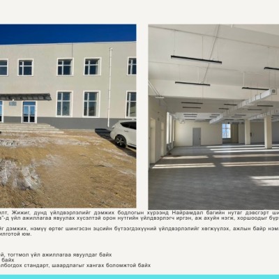  “Жижиг, дунд үйлдвэрлэлийг дэмжих төвийн барилга”-д үйл ажиллагаа явуулах хүсэлтэй орон нутгийн үйлдвэрлэгч иргэн, аж ахуйн нэгж, хоршоодыг бүртгэж байна. | HuduuMN