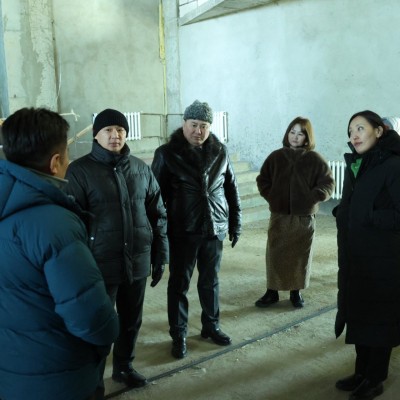 Боржигин чуулгын барилгыг Улсын төсвийн хөрөнгө оруулалтаар Хөшиг Уул ХХК  70 хувьтай гүйцэтгэж байна.  | HuduuMN